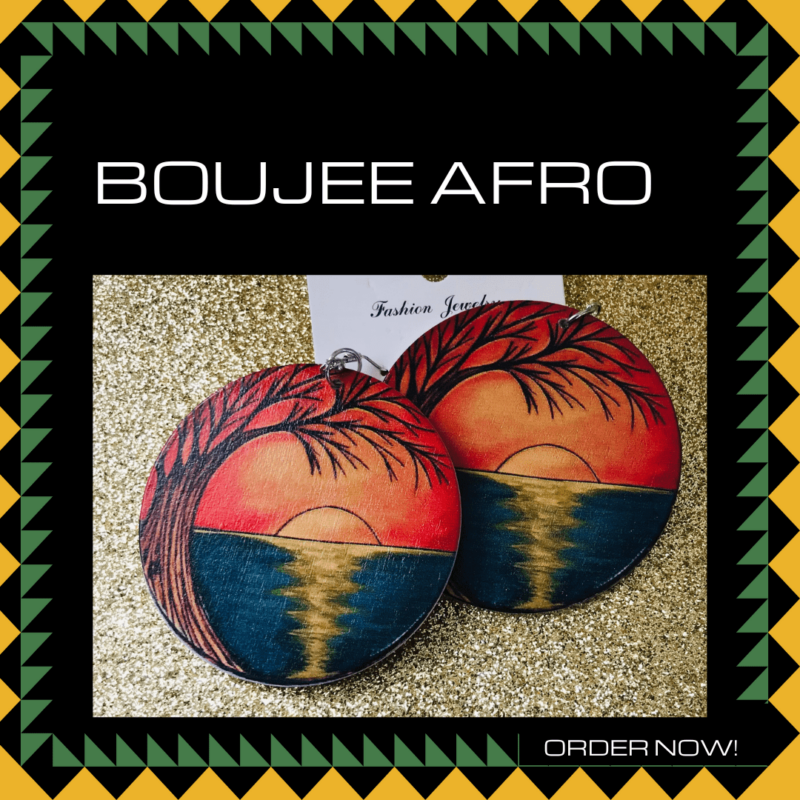 Boujee Afro- Ocean